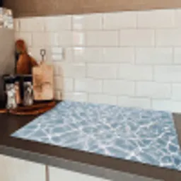 Water - Reflectie - Zonlicht Inductie beschermer vinyl 3mm klein -sfeer3