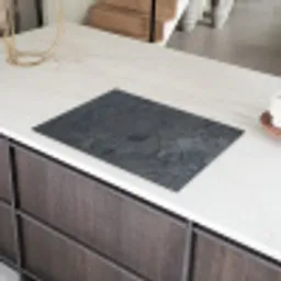 Verweerd Antraciet Canvas Inductie beschermer vinyl 3mm klein -sfeer8