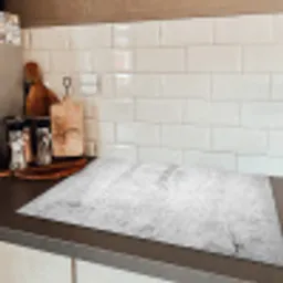 Verweerde Beton Textuur Inductie beschermer vinyl 3mm klein -sfeer3