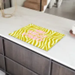 Zebraprint - Priority - Roze Inductie beschermer vinyl 3mm klein -sfeer8