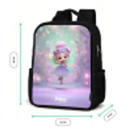 Elf - Tover - Magisch Rugzak - Zwart middel -productfoto_formaten