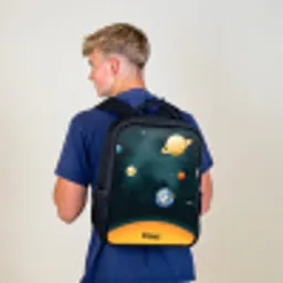 Ruimte met planeten Rugzak - Zwart middel -sfeer8