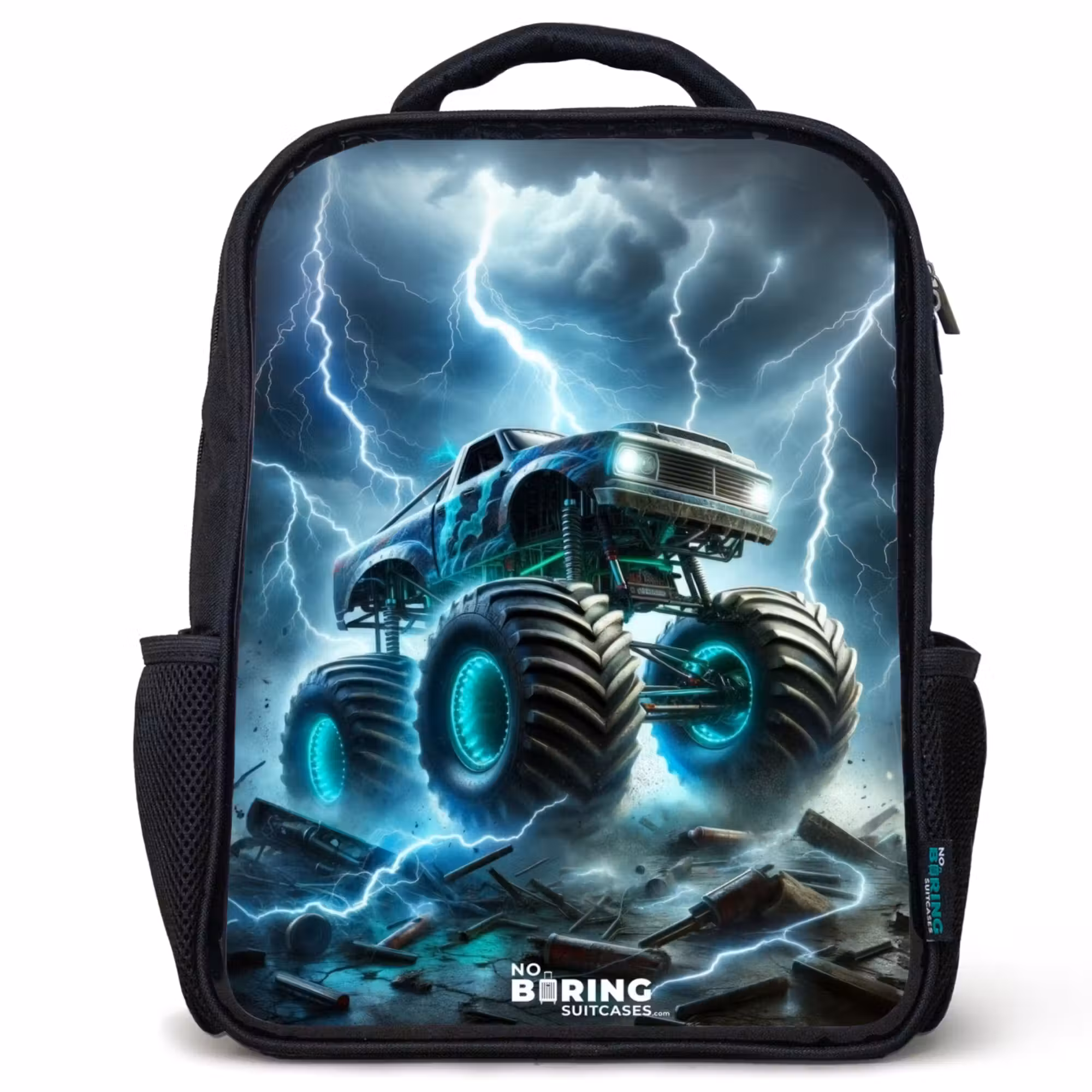 Kids' Backpacks Black -. Thunder Wheels