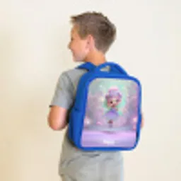 Elf - Tover - Magisch Kinderrugzak - Blauw middel -sfeer2