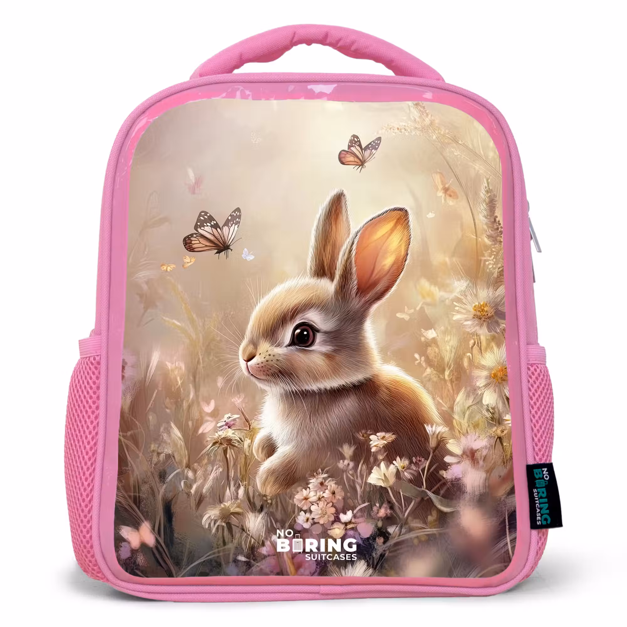 Kids' Backpacks Pink -. Flowers - Brown - Bunny - Butterfly