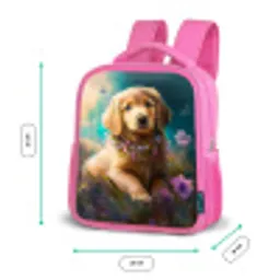 Sammy Snuit Kinderrugzak - Roze middel -productfoto_formaten