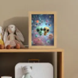 Aliens - Ruimte - Planeten Light Box met kabel klein -sfeer2_kind