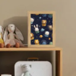 Dieren - Sterrenhemel - Ruimte Light Box met kabel klein -sfeer2_kind