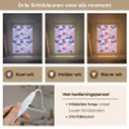 Camouflage - Patroon - Donkerblauw Light Box met kabel klein -USP_lichtkleurNL