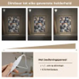 Kat - Dieren - Poes - Grijs - Patronen - Kind Light Box met kabel klein -USP_dimbaarNL
