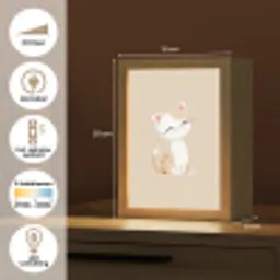 Kat - Kitten - Beige Light Box met kabel klein -USP_NL