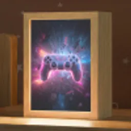 Controller - Neon - Explosie - Abstract Light Box met kabel klein -zzz_3d_website