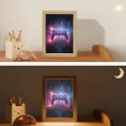 Controller - Neon - Explosie - Abstract Light Box met kabel klein -sfeer3_kind