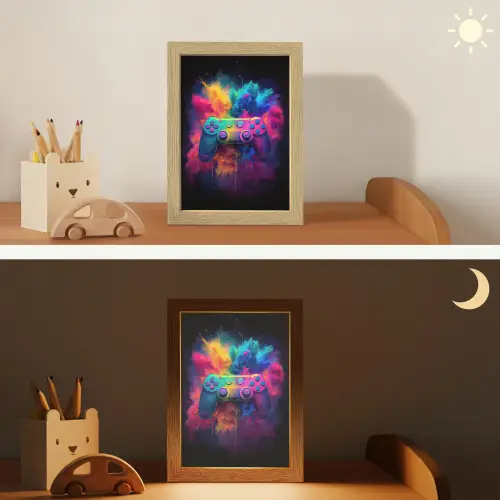 Controller - Neon - Explosie - Kleurrijk Light Box met kabel klein -sfeer3_kind