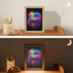 Controller - Neon - Explosie - Kleurrijk Light Box met kabel klein -sfeer3_kind