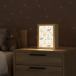 Dino - Patroon - Pastel Light Box met kabel klein -sfeer1_kind