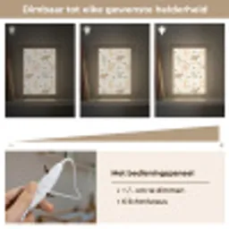 Dino - Patroon - Pastel Light Box met kabel klein -USP_dimbaarNL