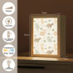Dino - Patroon - Pastel Light Box met kabel klein -USP_NL