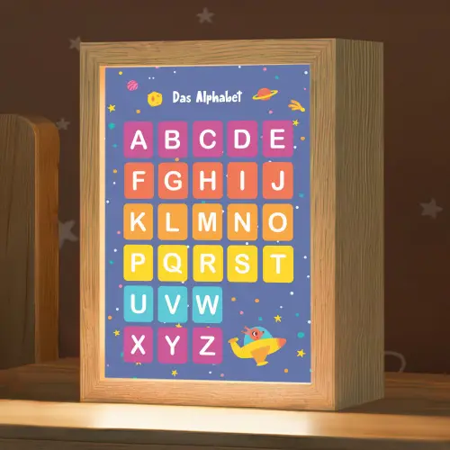 Educatief - Alfabet leren - Ruimte - Letters Light Box met kabel klein -zzz_3d_website
