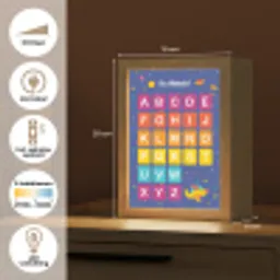 Educatief - Alfabet leren - Ruimte - Letters Light Box met kabel klein -USP_NL
