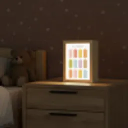 Educatief - Leren rekenen - Kleurrijk - Vermenigvuldigingstabel Light Box met kabel klein -sfeer1_kind