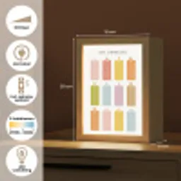 Educatief - Leren rekenen - Kleurrijk - Vermenigvuldigingstabel Light Box met kabel klein -USP_NL