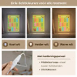 Educatief - Leren rekenen - Bosdieren - Vermenigvuldigingstabel Light Box met kabel klein -USP_lichtkleurNL