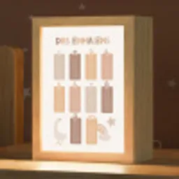 Educatief - Leren rekenen - Pastel - Vermenigvuldigingstabel Light Box met kabel klein -zzz_3d_website