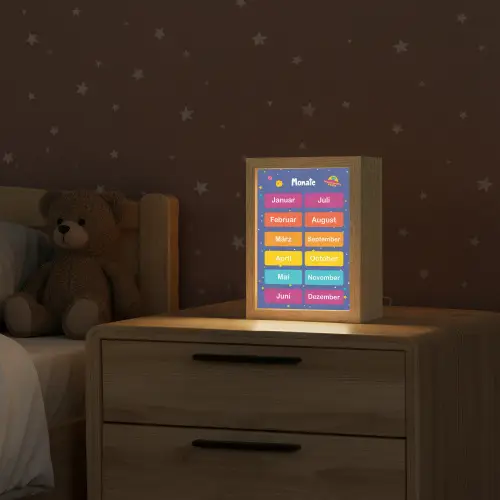 Educatief - Maanden - Ruimte - Leren Light Box met kabel klein -sfeer1_kind