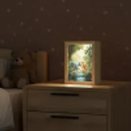 Olifant - Tijger - Bos - Jungle Light Box met kabel klein -sfeer1_kind