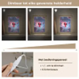 Buitenaards wezen - Rood - Planeten Light Box met kabel klein -USP_dimbaarNL