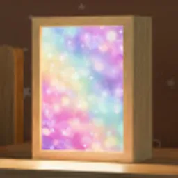 Licht - Regenboog - Hartjes Light Box met kabel klein -zzz_3d_website