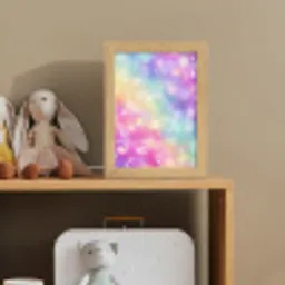 Licht - Regenboog - Hartjes Light Box met kabel klein -sfeer2_kind