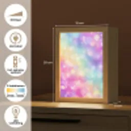 Licht - Regenboog - Hartjes Light Box met kabel klein -USP_NL