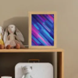 Lijnen - Abstract - Patroon - Donkerblauw Light Box met kabel klein -sfeer2_kind