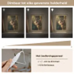 Aap - Boomstronk - Bruin Light Box met kabel klein -USP_dimbaarNL