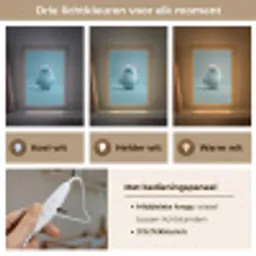 Monster - Blauw Light Box met kabel klein -USP_lichtkleurNL