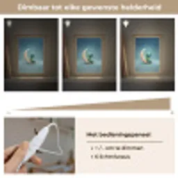 Maan - Ruimtewezen - Blauw Light Box met kabel klein -USP_dimbaarNL