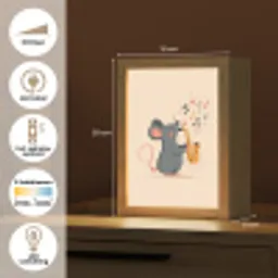 Muis - Saxofoon - Muzieknoten Light Box met kabel klein -USP_NL
