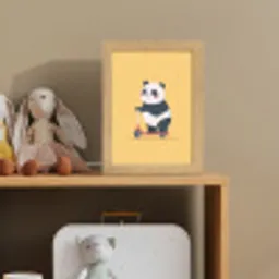 Panda - Step - Geel Light Box met kabel klein -sfeer2_kind
