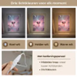 Roze - Alien - Planeten - Ruimte Light Box met kabel klein -USP_lichtkleurNL