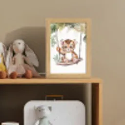 Tijger - Dier - Kinderen - Jungle Light Box met kabel klein -sfeer2_kind