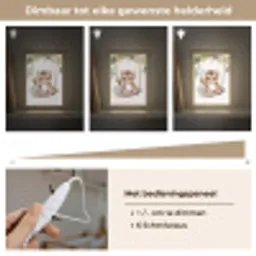 Tijger - Dier - Kinderen - Jungle Light Box met kabel klein -USP_dimbaarNL