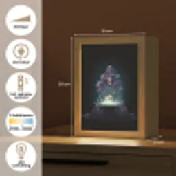 Heks - Magie - Heksenketel - Paars Light Box met kabel klein -USP_NL