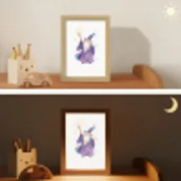 Tovenaar - Magie - Paars Light Box met kabel klein -sfeer3_kind
