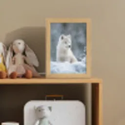 Wolf - Pup - Sneeuw Light Box met kabel klein -sfeer2_kind