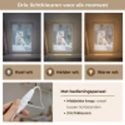 Wolf - Pup - Sneeuw Light Box met kabel klein -USP_lichtkleurNL