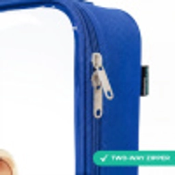 Baby aap Kinderkoffer - Blauw klein -rits_EN