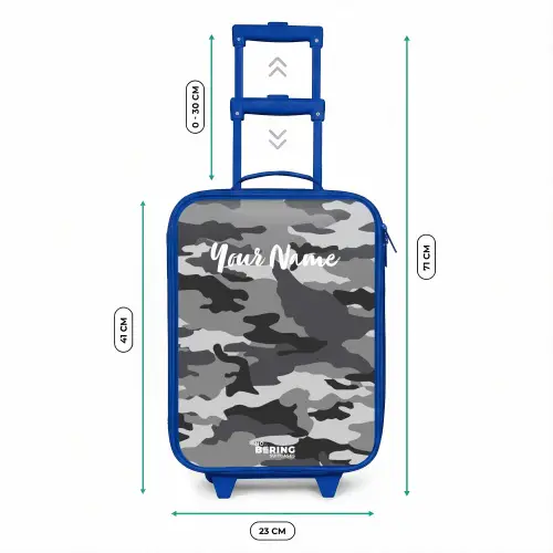 Camogrijs Kinderkoffer - Blauw klein -productfoto_formaten