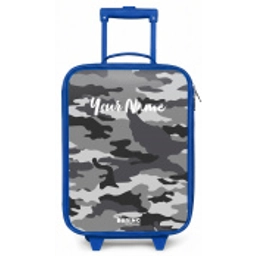 Camogrijs Kinderkoffer - Blauw klein -zz3dotto